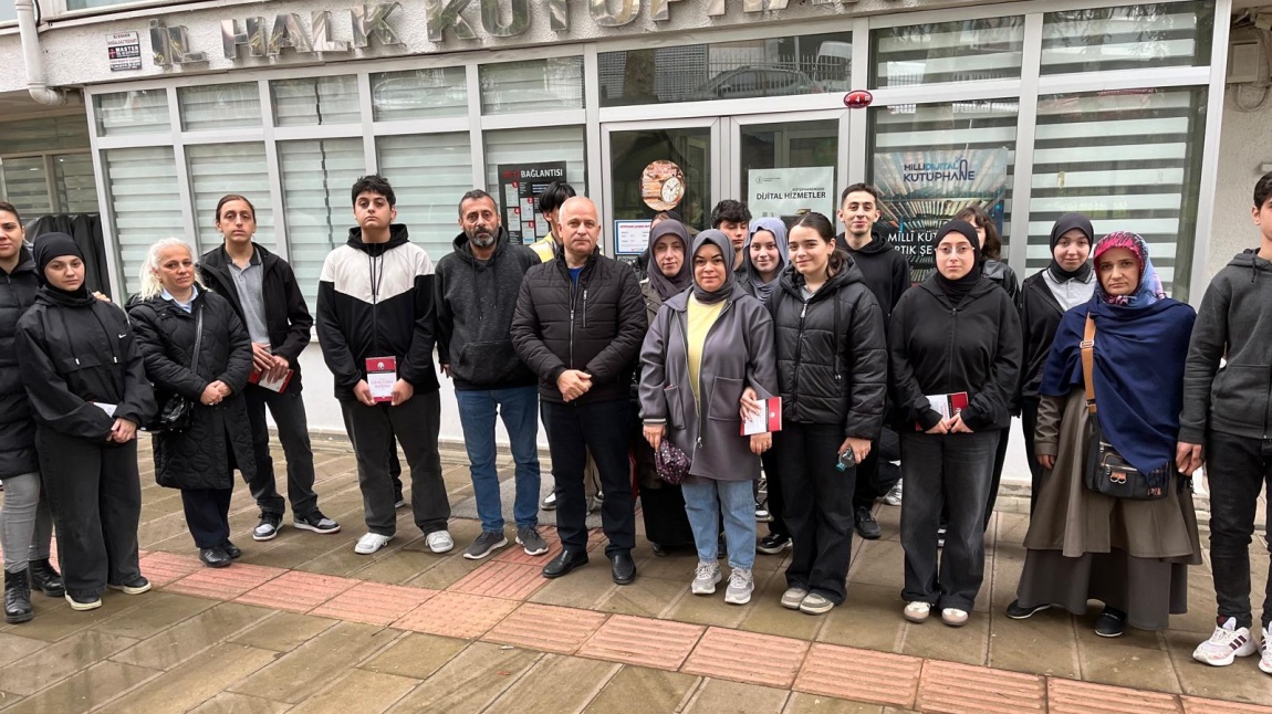 HOPO PROJEMİZ KAPSAMINDA İL HALK KÜTÜPHANESİNE ZİYARET GERÇEKLEŞTİRDİK